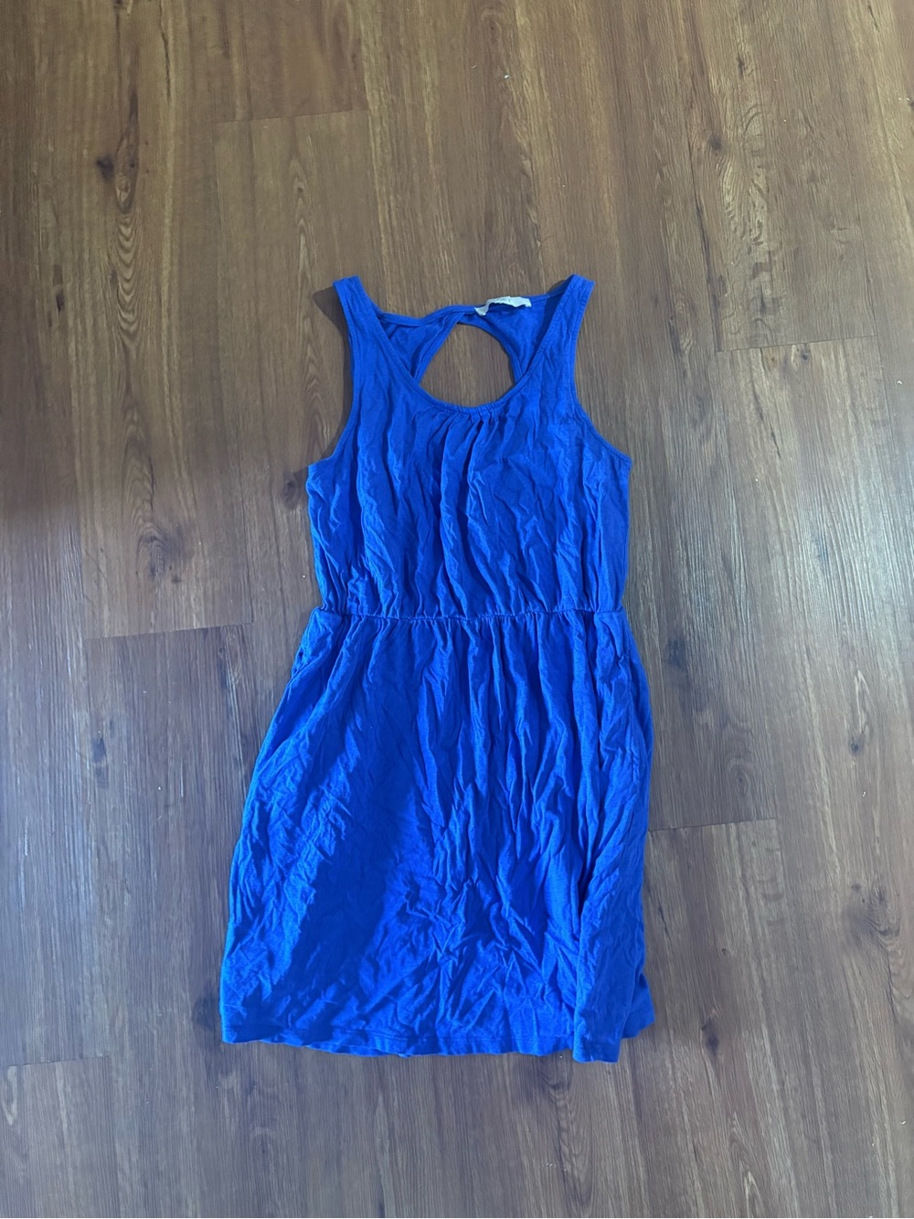 LOFT Royal Blue Sleeveless Tank Dress
